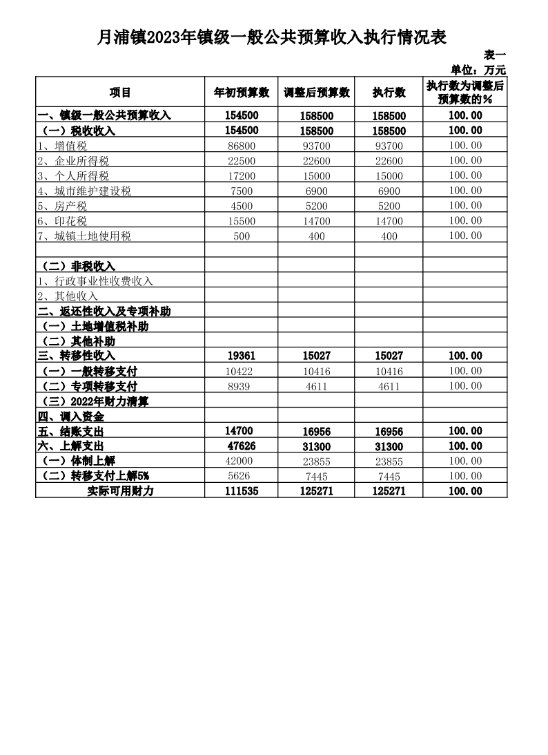 2023年报镇人代会财政预算表.pdf