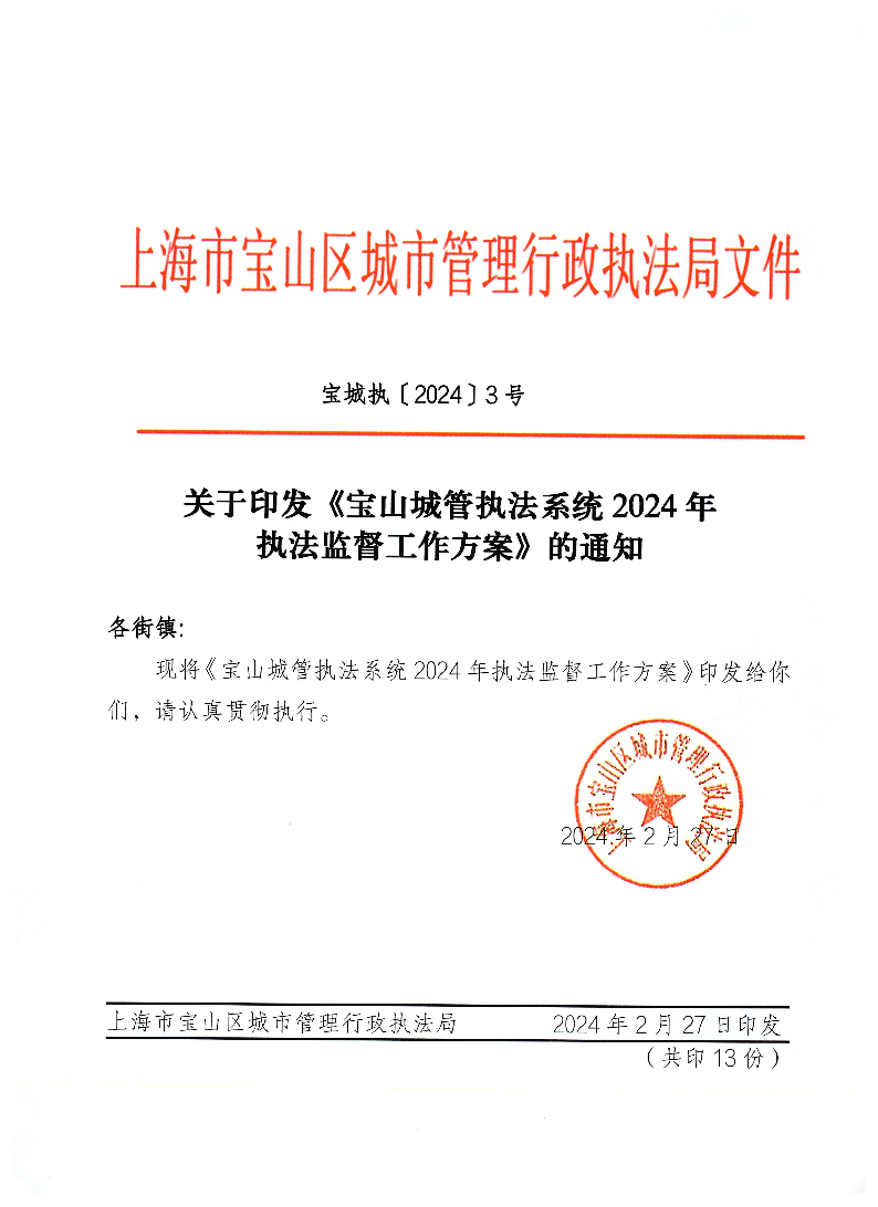 关于印发《宝山城管执法系统2024年执法监督工作方案》的通知.pdf