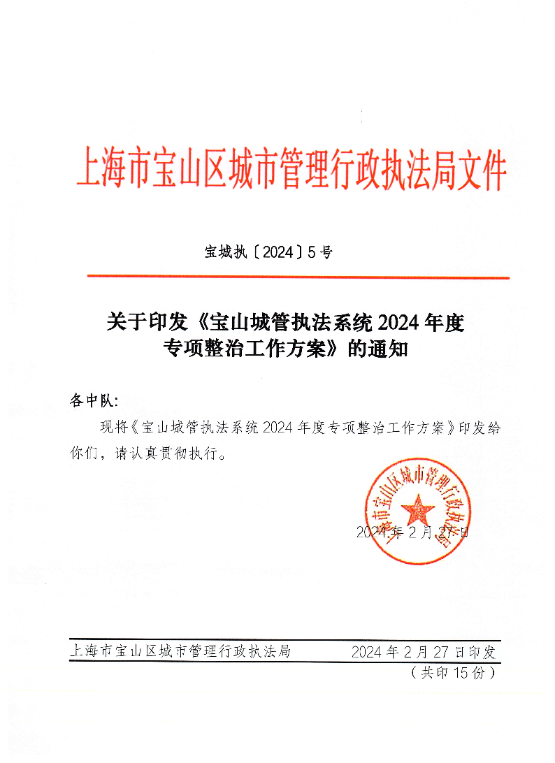 关于印发《宝山城管执法系统2024年度专项整治工作方案》的通知.pdf